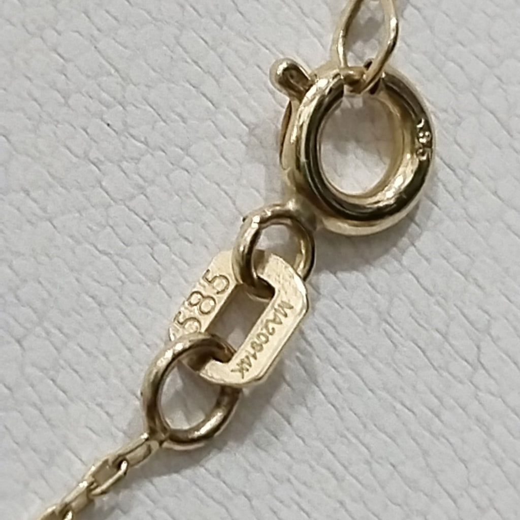 COLLAR ORO 14 K 2,80 GRMS (SEMINUEVO)