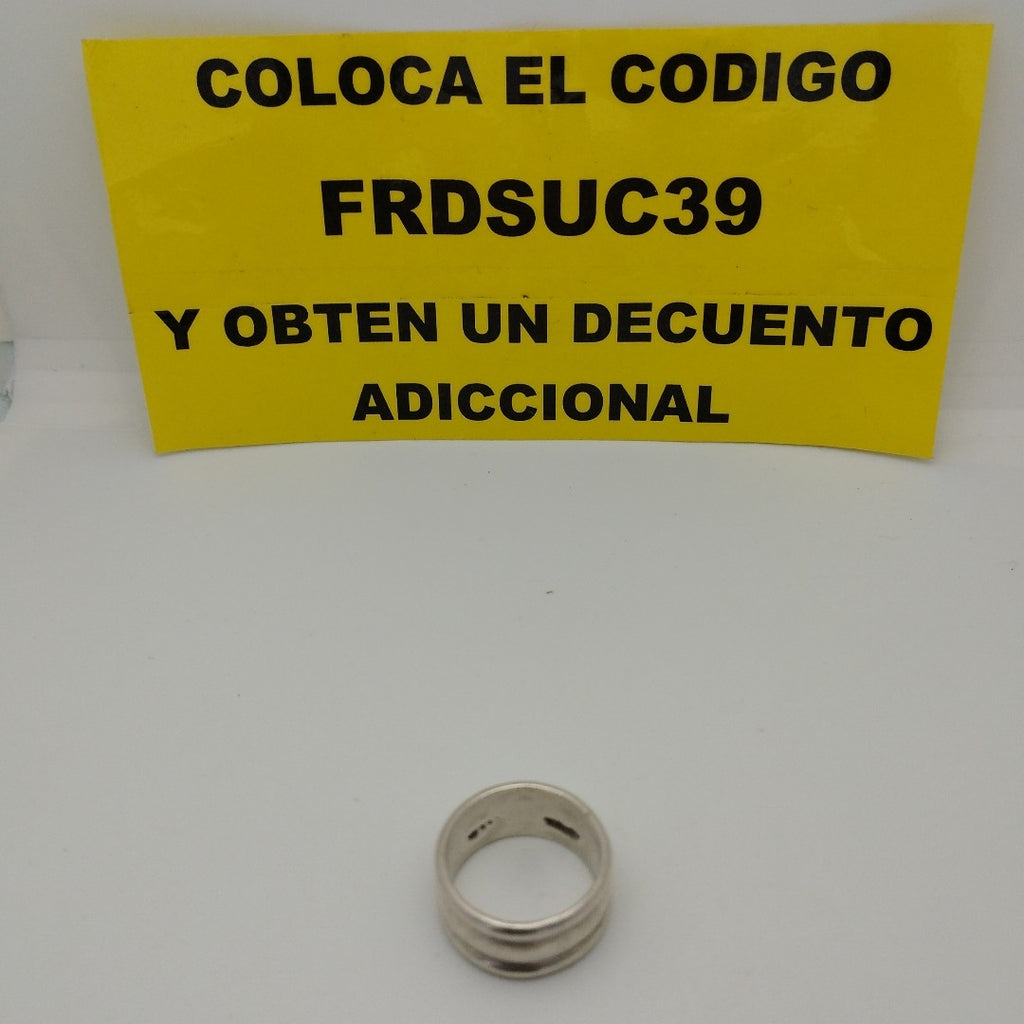ANILLO, CADENA PLATA 101.2 GRMS (SEMINUEVO)