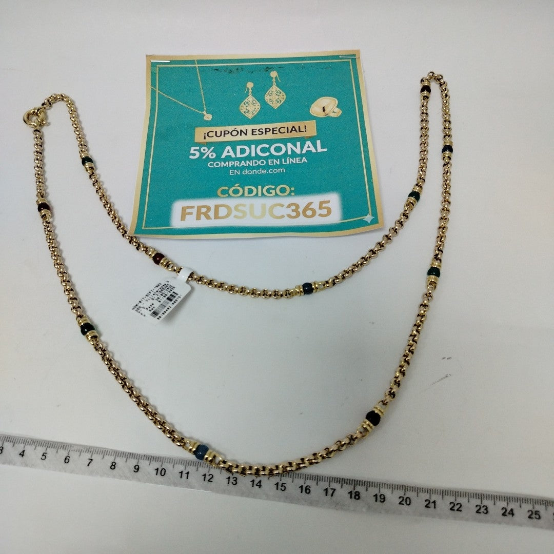COLLAR ORO 14 K 43.4 GRMS (SEMINUEVO)