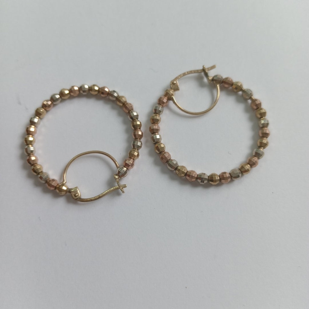 ARRACADAS PAR ORO 10 K 3.2 GRMS (SEMINUEVO)