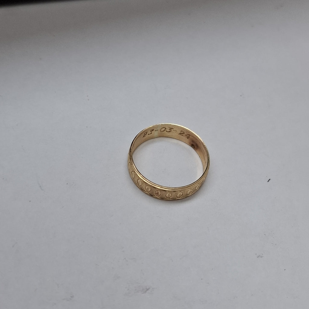 ARGOLLA ORO 10 K 2.5 GRMS (SEMINUEVO)