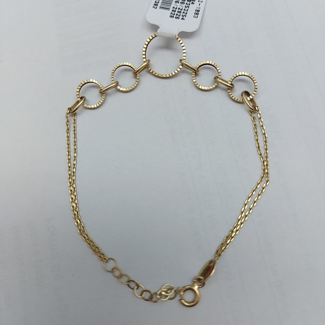 PULSERA ORO 14 K 2.4 GRMS (SEMINUEVO)
