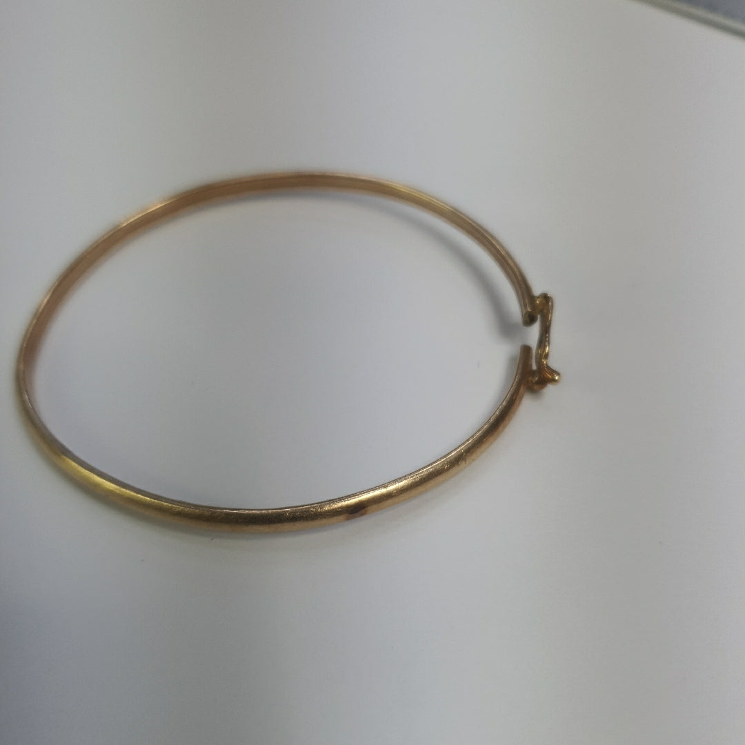PULSERA RIGIDA ORO 14 K 5,70 GRMS (SEMINUEVO)