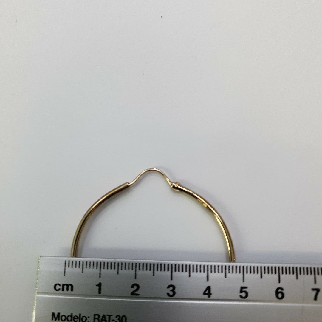 ARRACADAS PAR ORO 8 K 3,90 GRMS (SEMINUEVO)