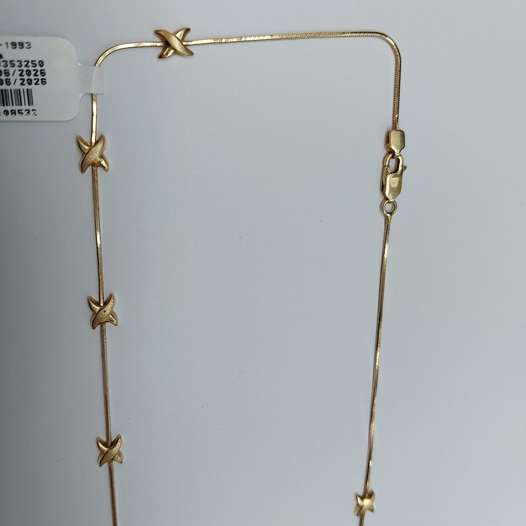GARGANTILLA ORO 14 K 6.4 GRMS (SEMINUEVO)