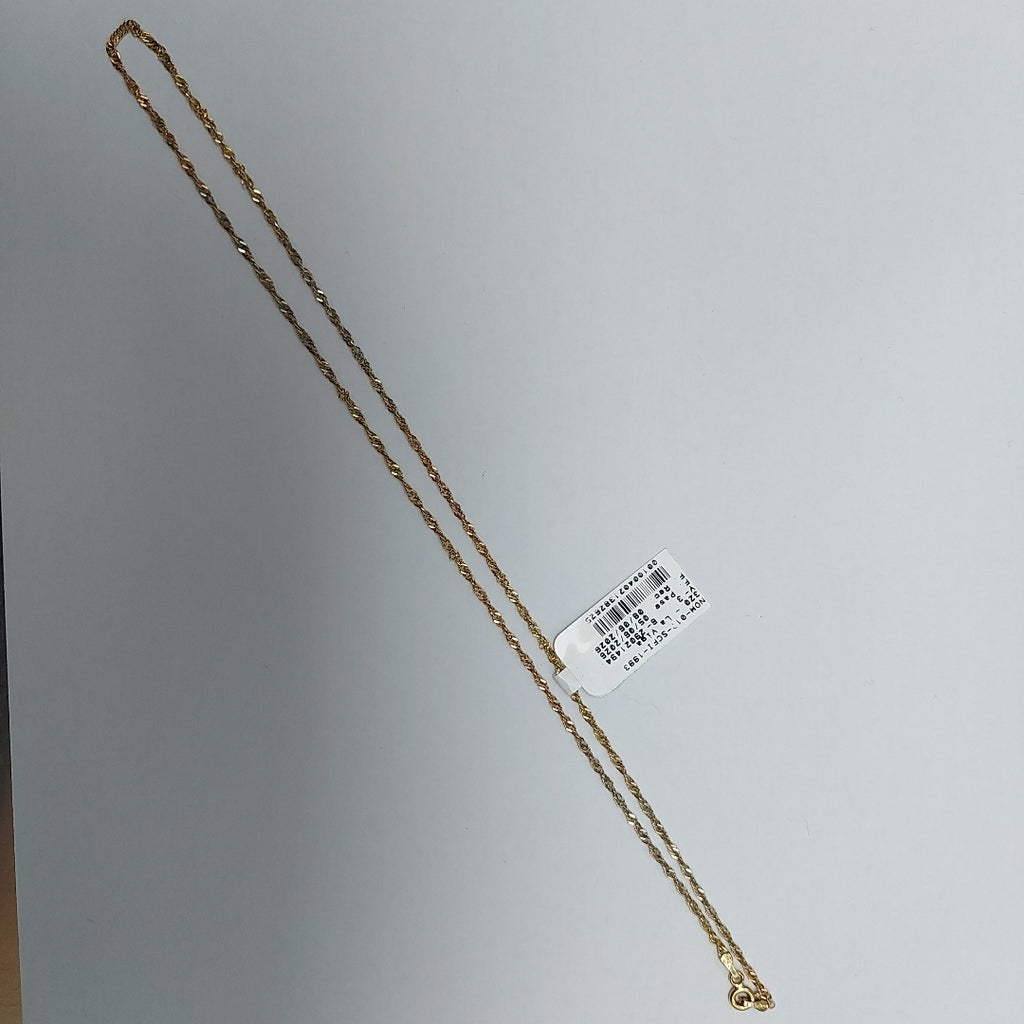CADENA ORO 14 K 2,70 GRMS (SEMINUEVO)