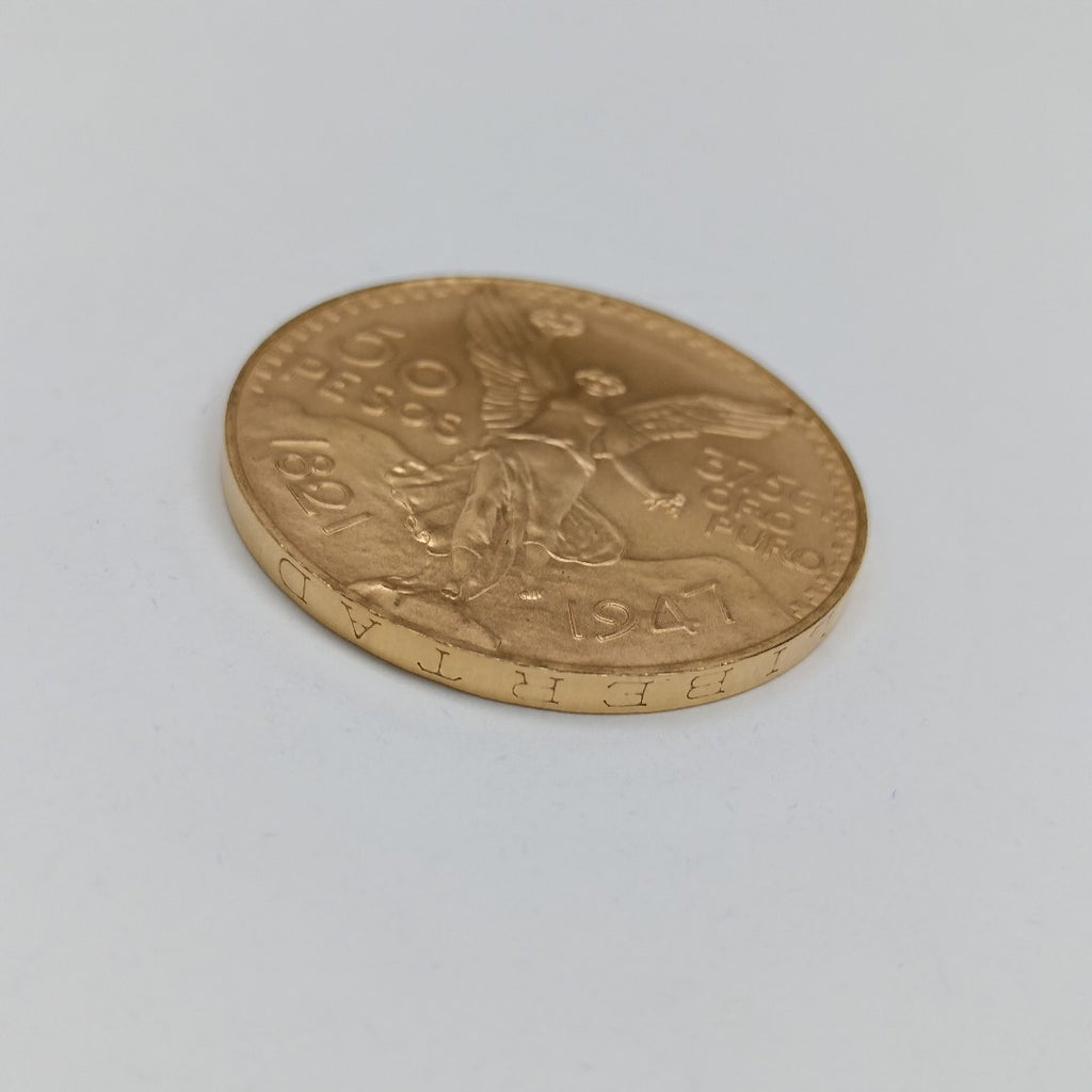 K1 41.6 GRMS 21 K IDENTIFICACIÓN MONEDA NOMINATIVA MONEDAS PESOS 50 PESOS (SEMINUEVO)