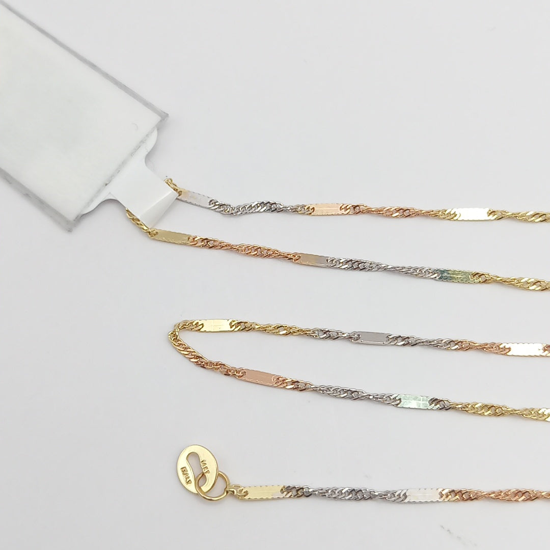 CADENA ORO 14 K 2 GRMS (SEMINUEVO)
