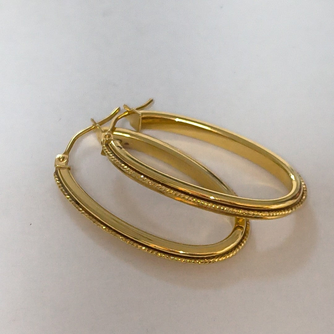 ARRACADAS PAR ORO 10 K 2,40 GRMS (SEMINUEVO)