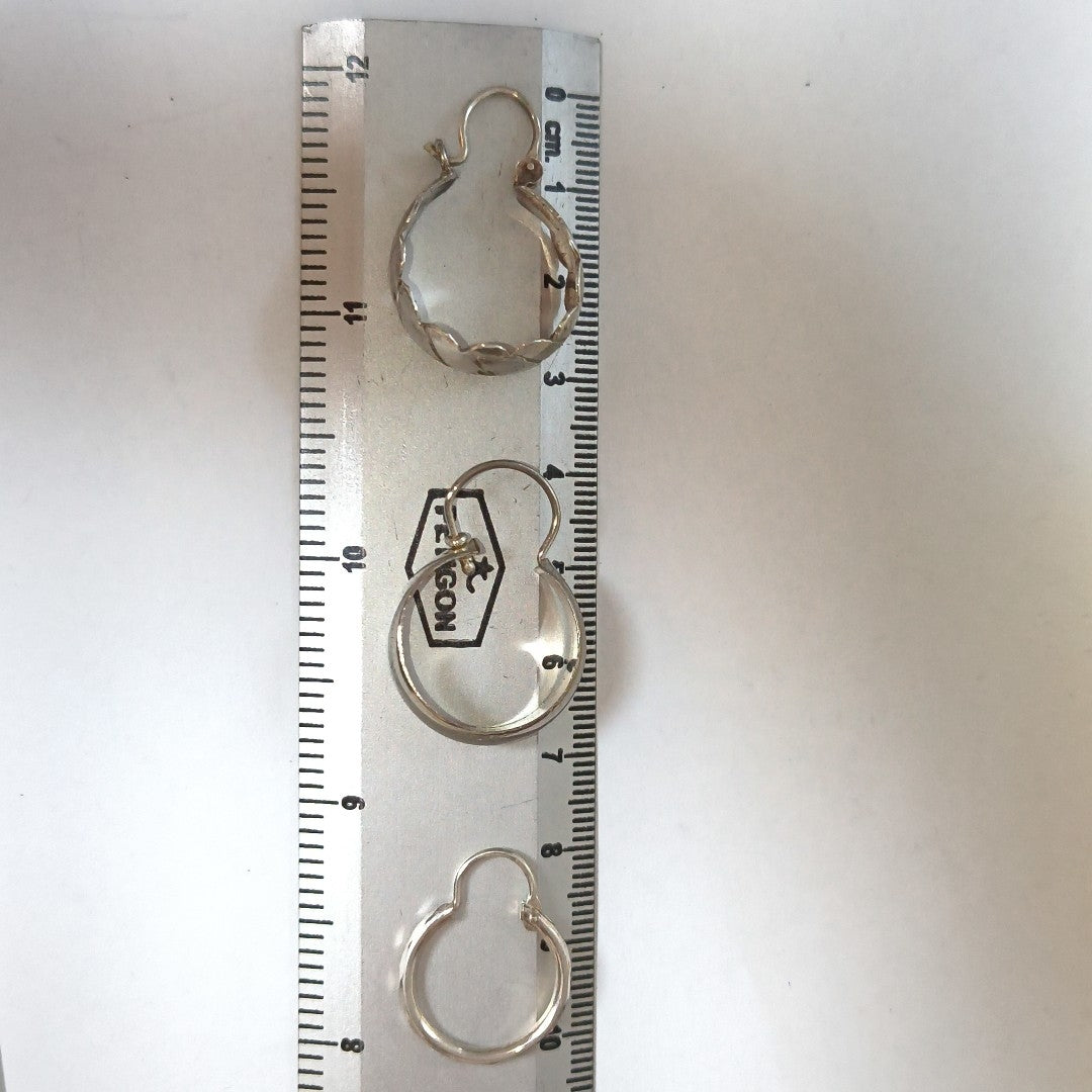 ARRACADAS PAR PLATA 8,70 GRMS (SEMINUEVO)