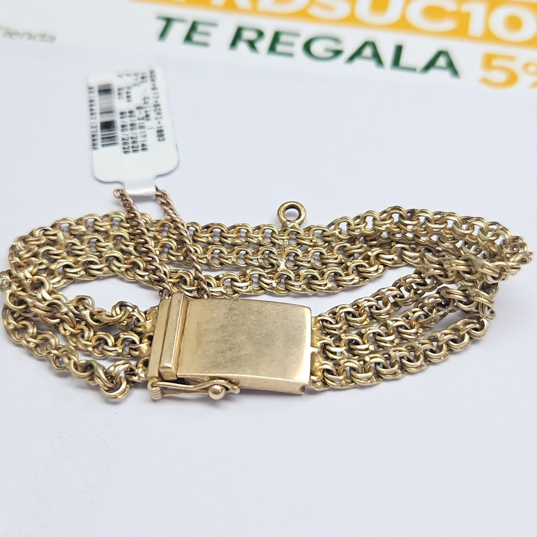 PULSERA ORO 14 K 28.4 GRMS (SEMINUEVO)