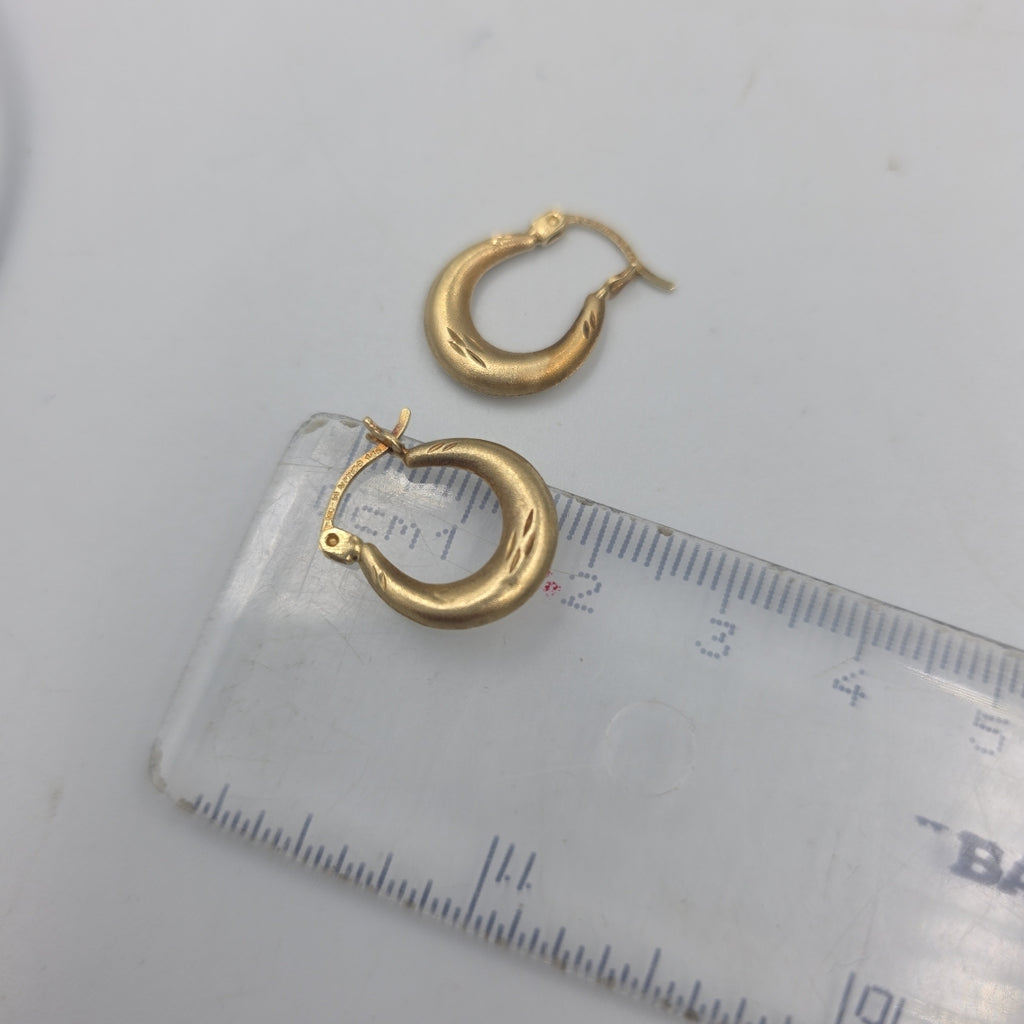 ARRACADAS PAR ORO 14 K 1.3 GRMS (SEMINUEVO)