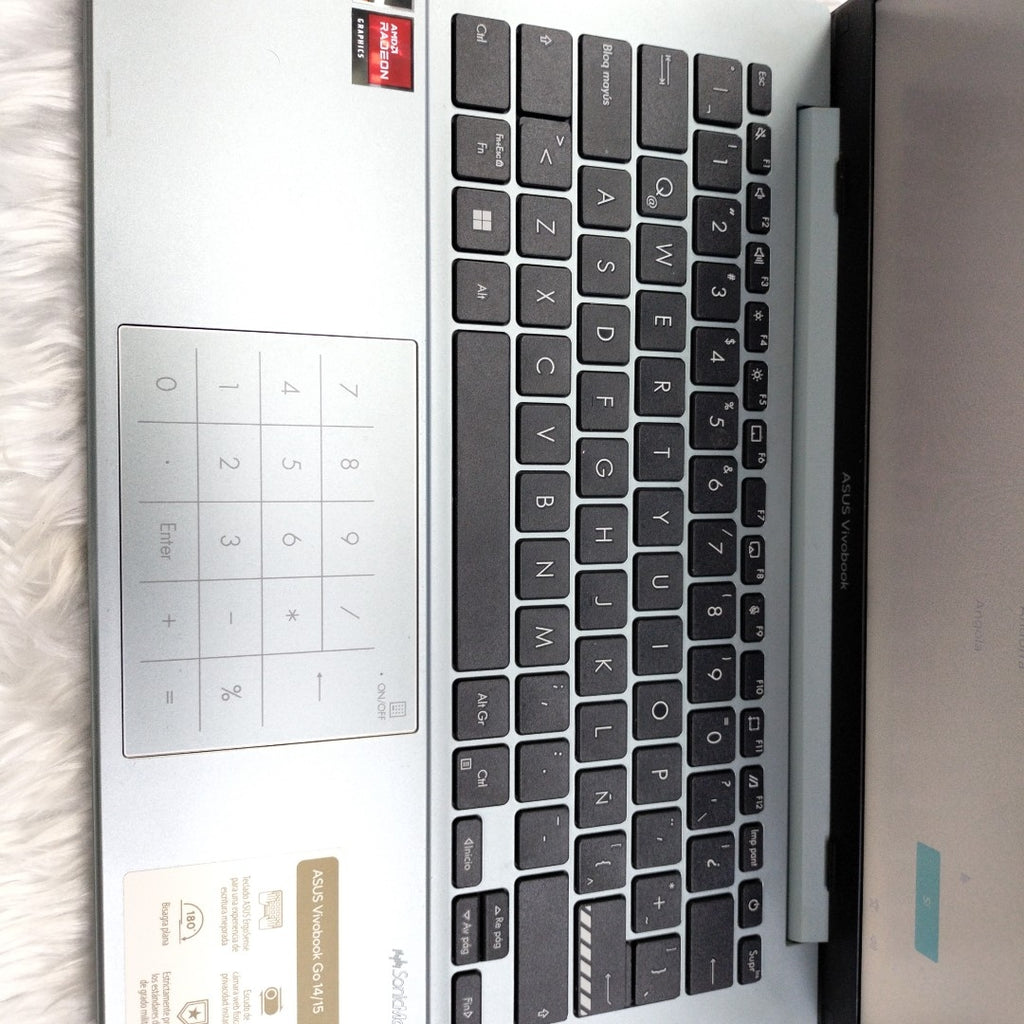 LAPTOP ASUS VIVOBOOK GO 14 L1404FA-NK587W (2024) 512 GB SSD 8 GB RAM (SEMINUEVO)