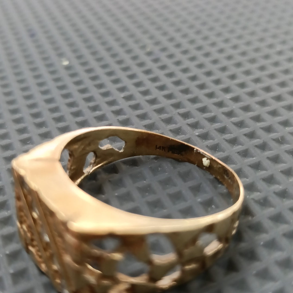 ANILLO ORO 14 K 5,40 GRMS (SEMINUEVO)