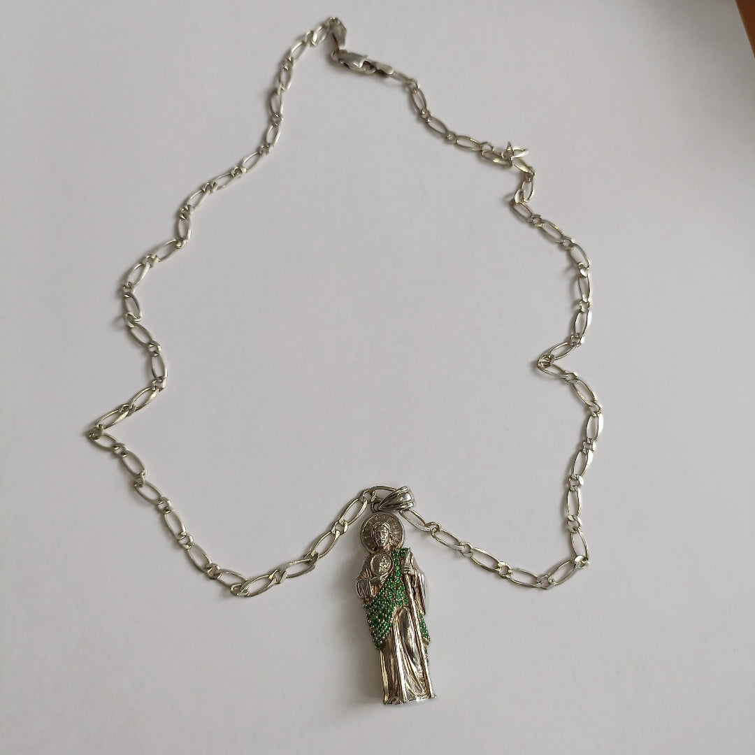 CADENA, DIJE PLATA 13.3 GRMS (SEMINUEVO)