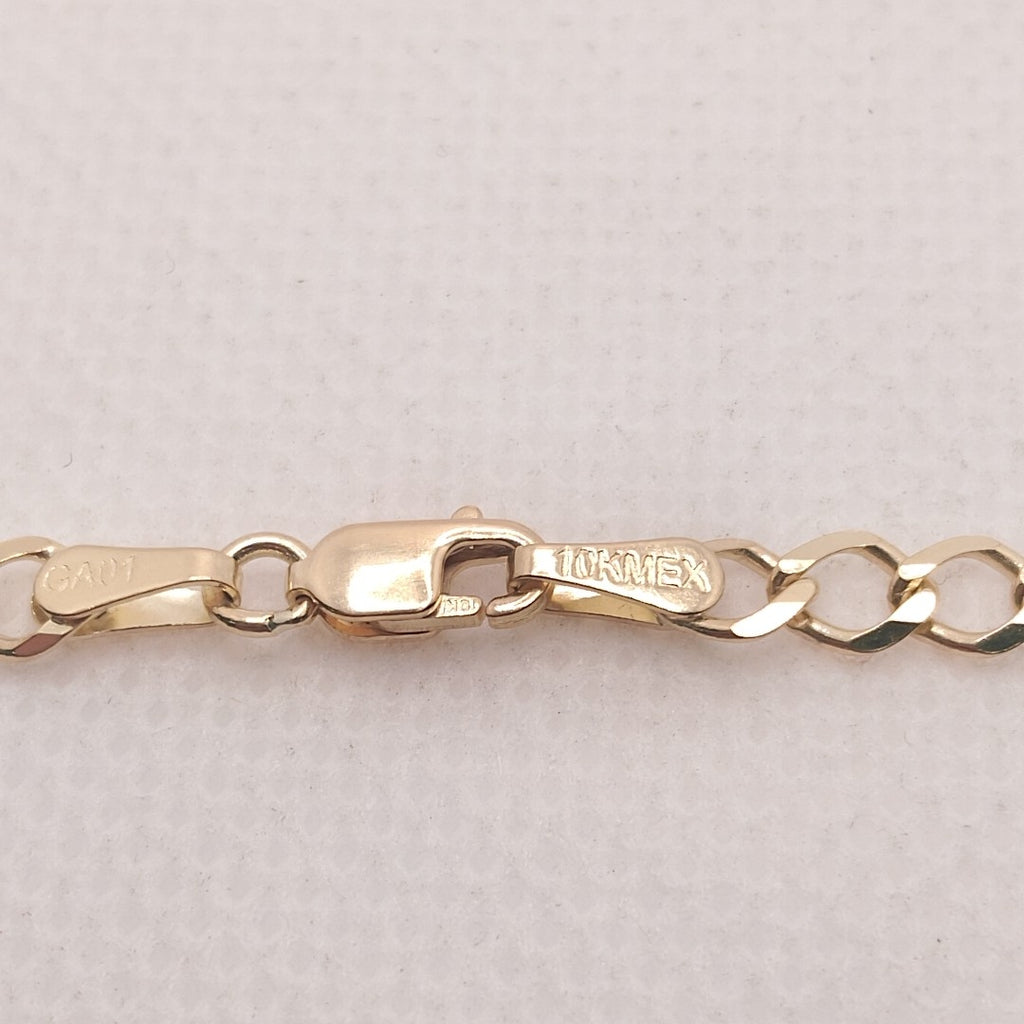 CADENAS TEJIDO 3X1 ORO 10K 50 CM 6.4 GR (NUEVO)