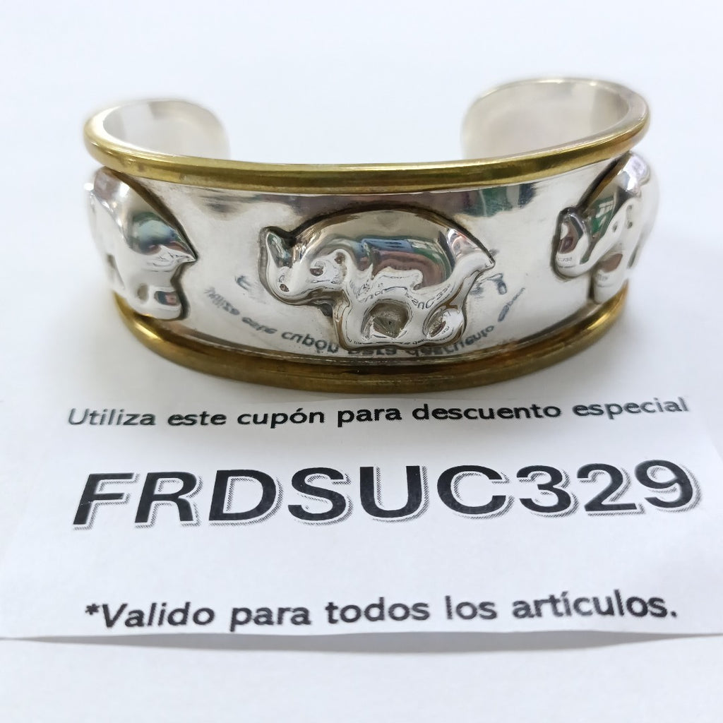 BRAZALETE PLATA 40.6 GRMS (SEMINUEVO)