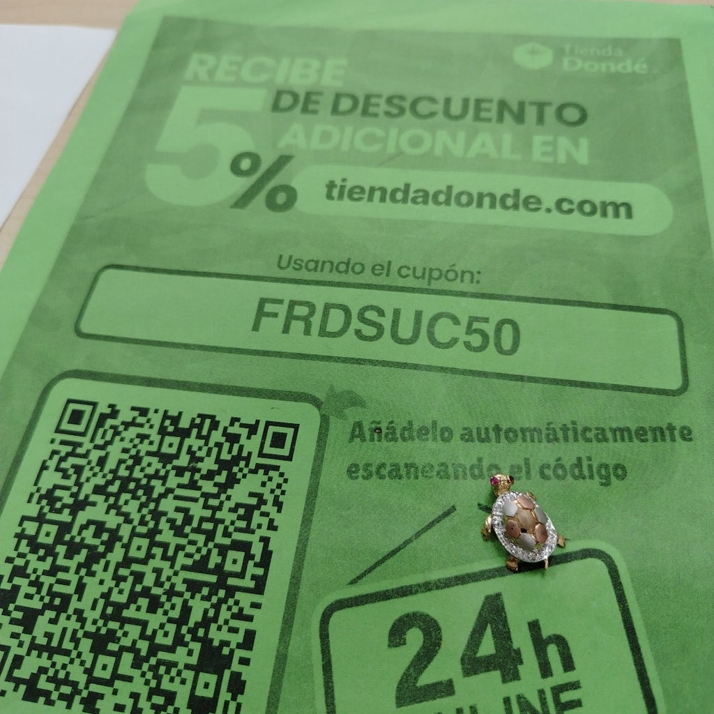 DIJE ORO, ORO COMBINADO 10 K 5 GRMS (SEMINUEVO)