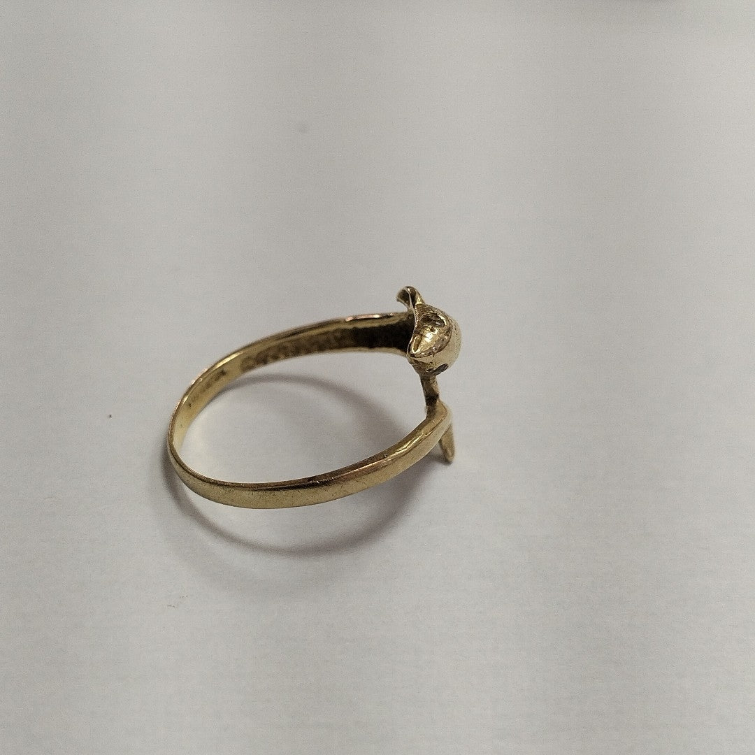 ANILLO ORO 10 K 2.2 GRMS (SEMINUEVO)