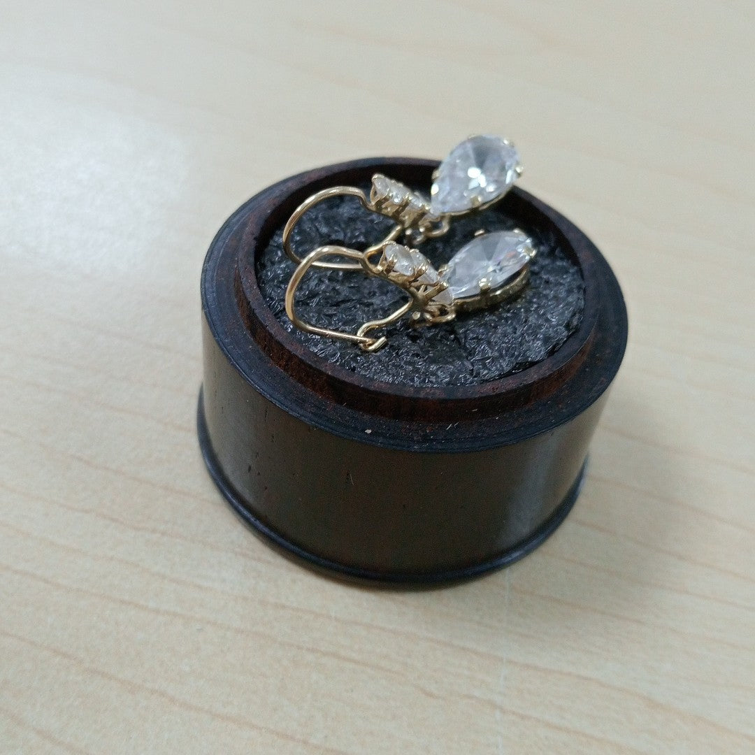 ARETES PAR ORO 10 K 1,70 GRMS (SEMINUEVO)