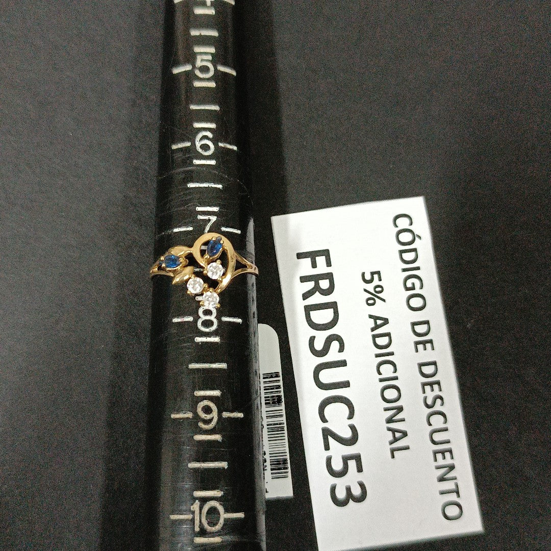 ANILLITO ORO 10 K 1.3 GRMS (SEMINUEVO)
