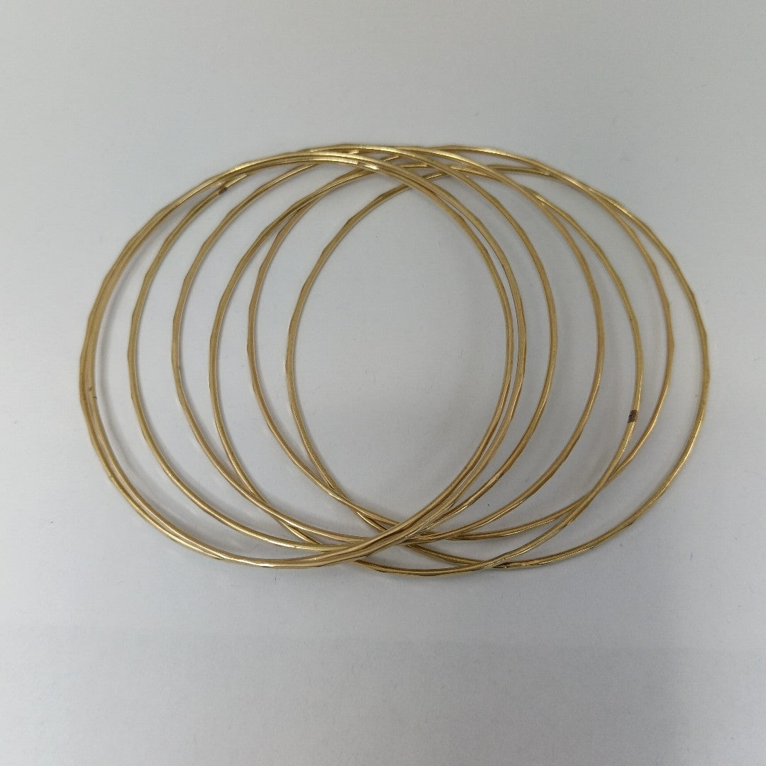 SEMANARIO DE PULSERAS ORO 14 K 23.5 GRMS (SEMINUEVO)