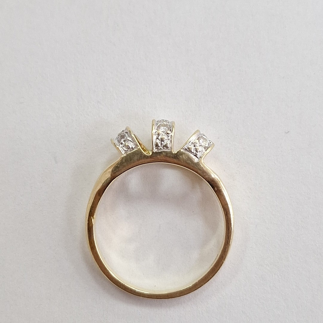 ANILLO ORO 14 K 3.5 GRMS (SEMINUEVO)