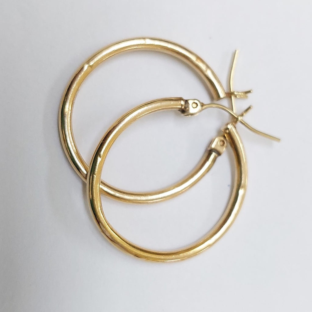 ARRACADAS PAR ORO 14 K 2 GRMS (SEMINUEVO)