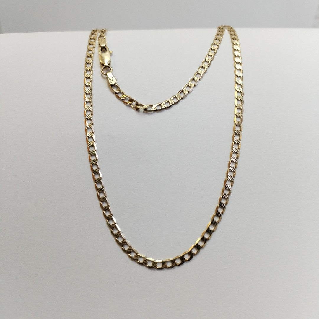 CADENA ORO, RODIADO 14 K 7.1 GRMS (SEMINUEVO)
