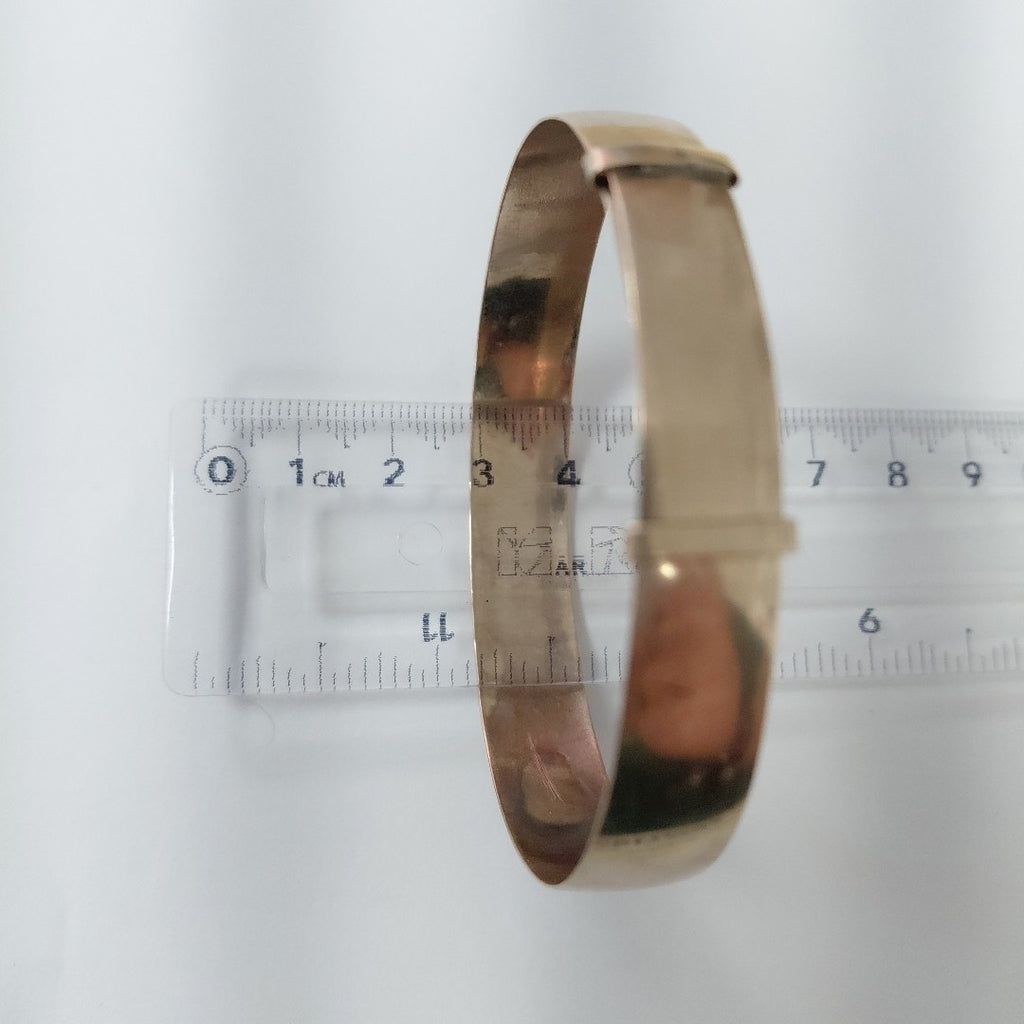 PULSERA RIGIDA ORO 8 K 10.7 GRMS (SEMINUEVO)