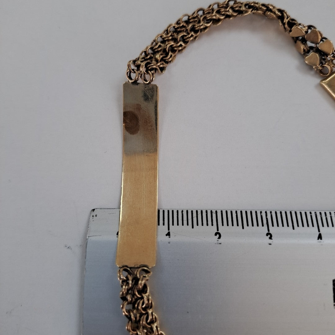 ESCLAVA ORO 10 K 9.7 GRMS (SEMINUEVO)