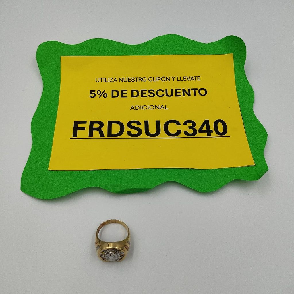 ANILLO ORO 10 K 8,10 GRMS (SEMINUEVO)