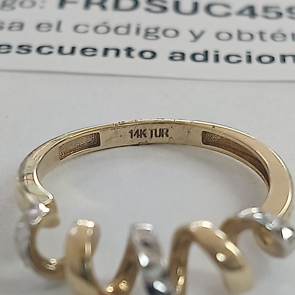 ANILLOS DAMA ORO 14K 2.8 (NUEVO)