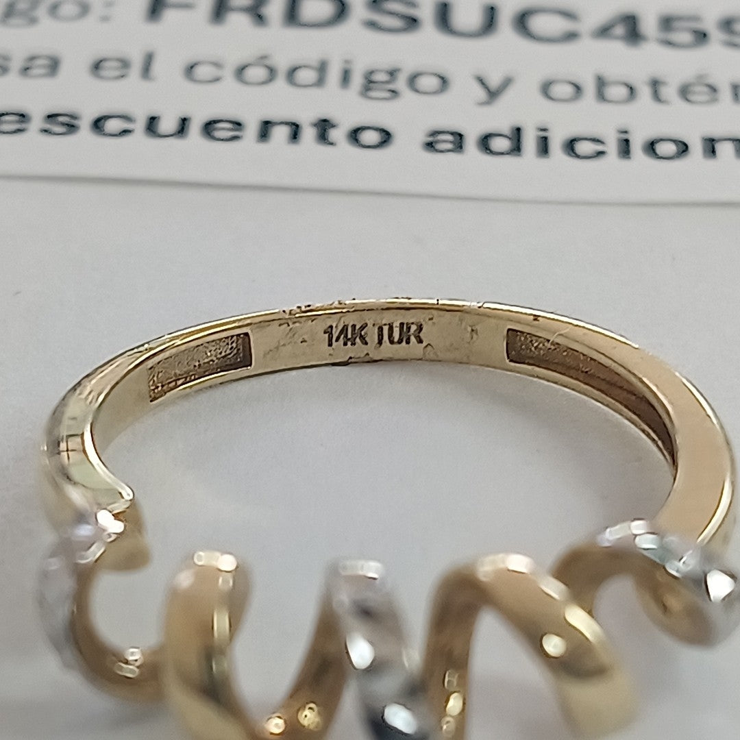 ANILLOS DAMA ORO 14K 2.8 (NUEVO)