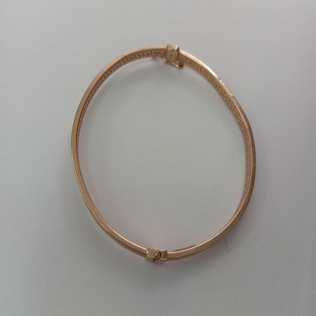PULSERA ORO COMBINADO 10 K 10,20 GRMS (SEMINUEVO)