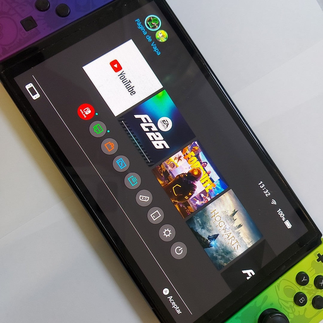 CONSOLA DE VIDEOJUEGO NINTENDO SWITCH OLED 64 GB (SEMINUEVO)
