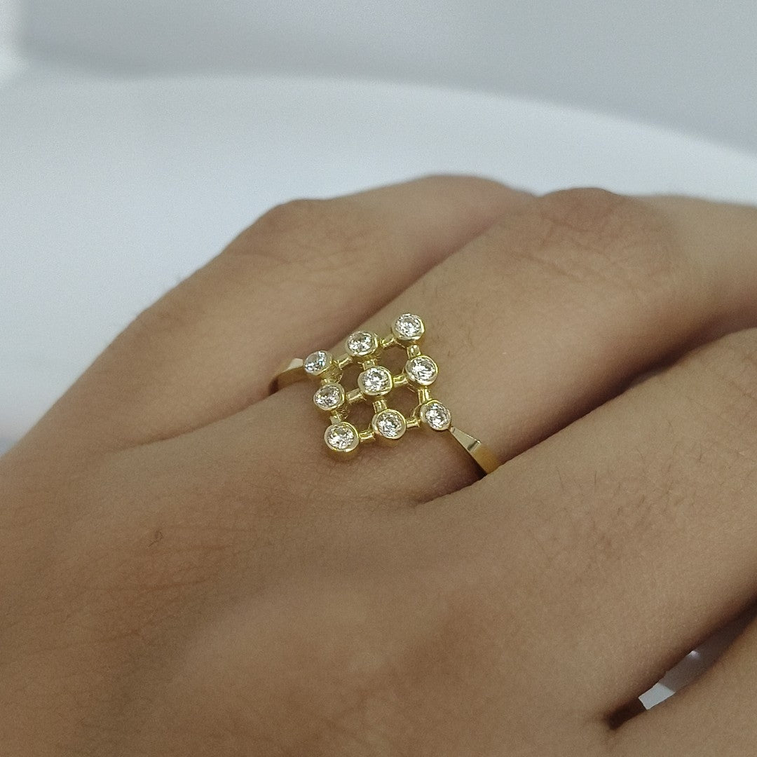 ANILLOS DAMA ORO 14K 1.5 (NUEVO)