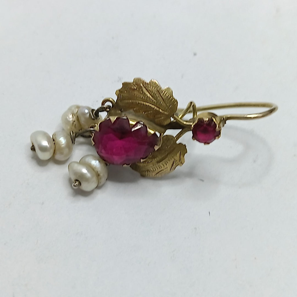 ARETES PAR ORO 10 K 4.1 GRMS (SEMINUEVO)