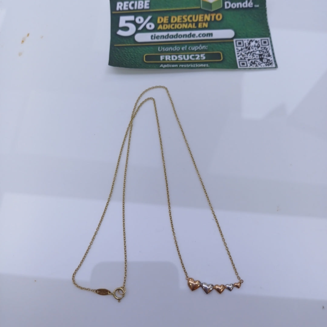 GARGANTILLA ORO 14 K 2.1 GRMS (SEMINUEVO)