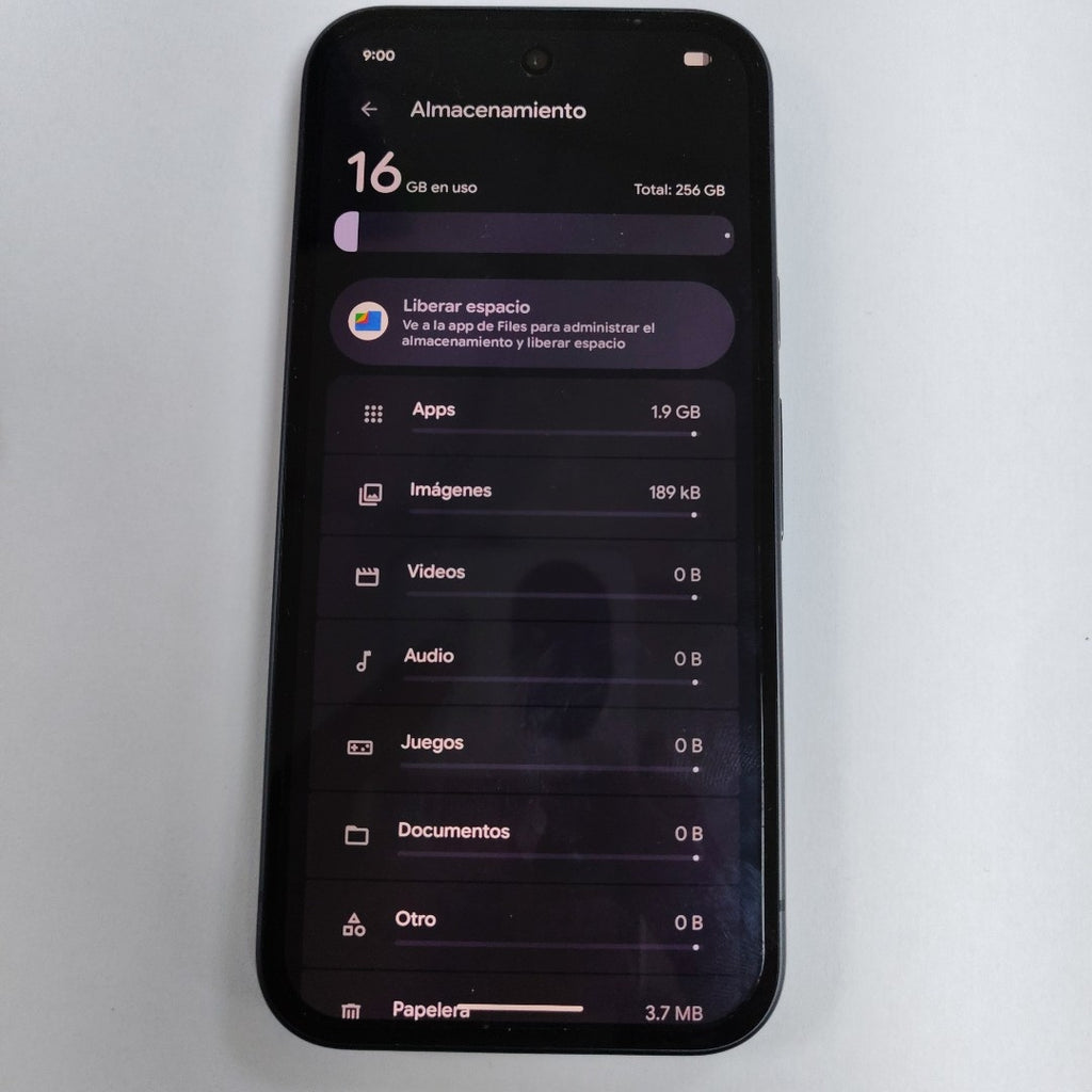 CELULAR GOOGLE PIXEL 9A GXQ96 (2025) 256 GB 8 GB RAM (SEMINUEVO)