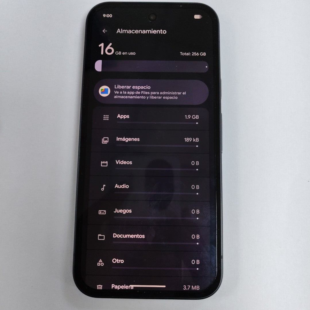 CELULAR GOOGLE PIXEL 9A GXQ96 (2025) 256 GB 8 GB RAM (SEMINUEVO)