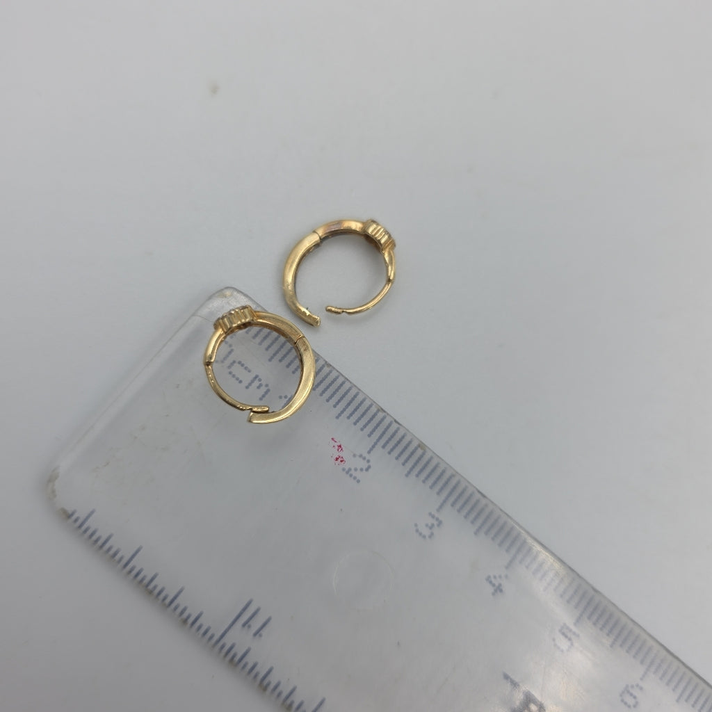 ARETES PAR ORO 14 K 1.4 GRMS (SEMINUEVO)