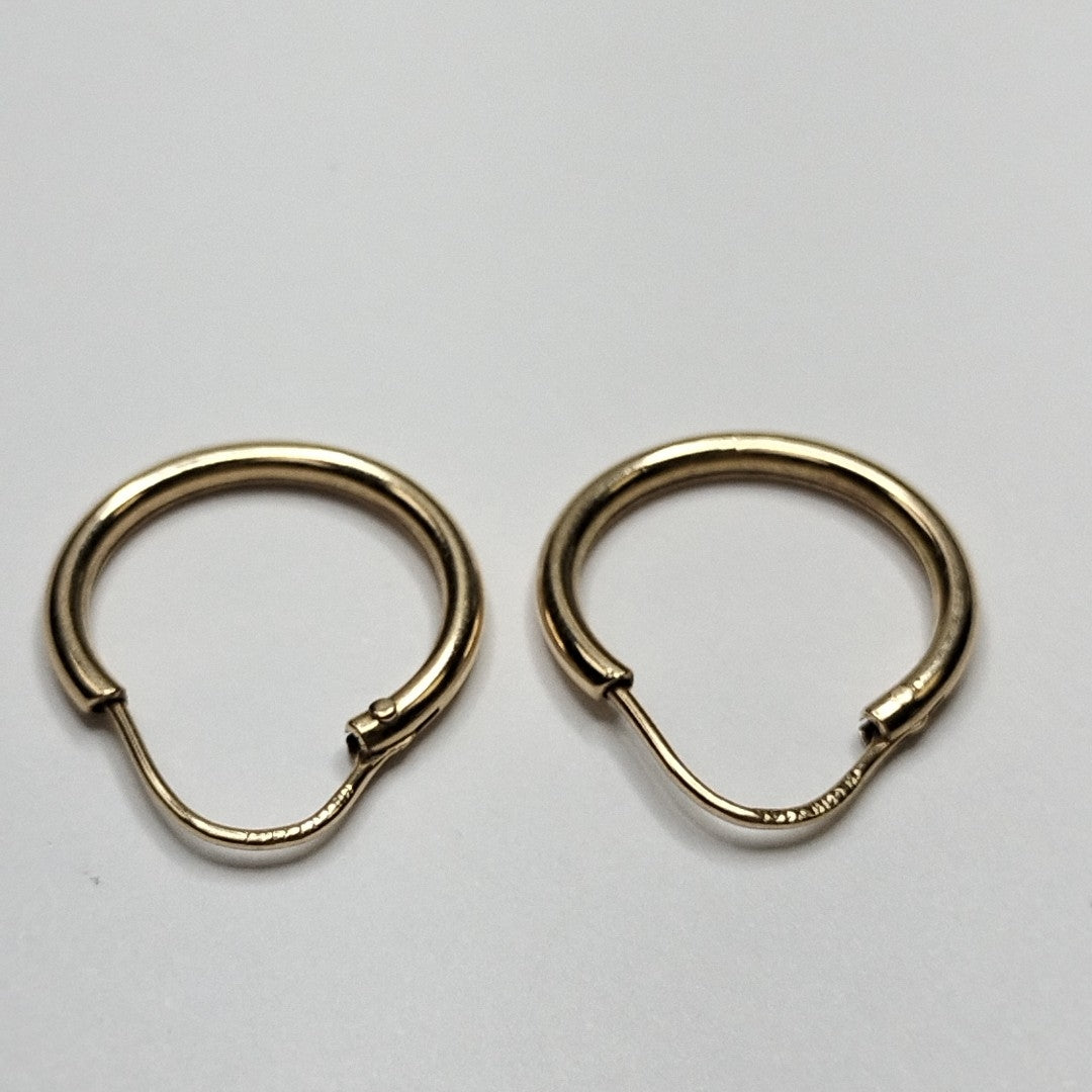 ARRACADAS PAR ORO 14 K 1.2 GRMS (SEMINUEVO)