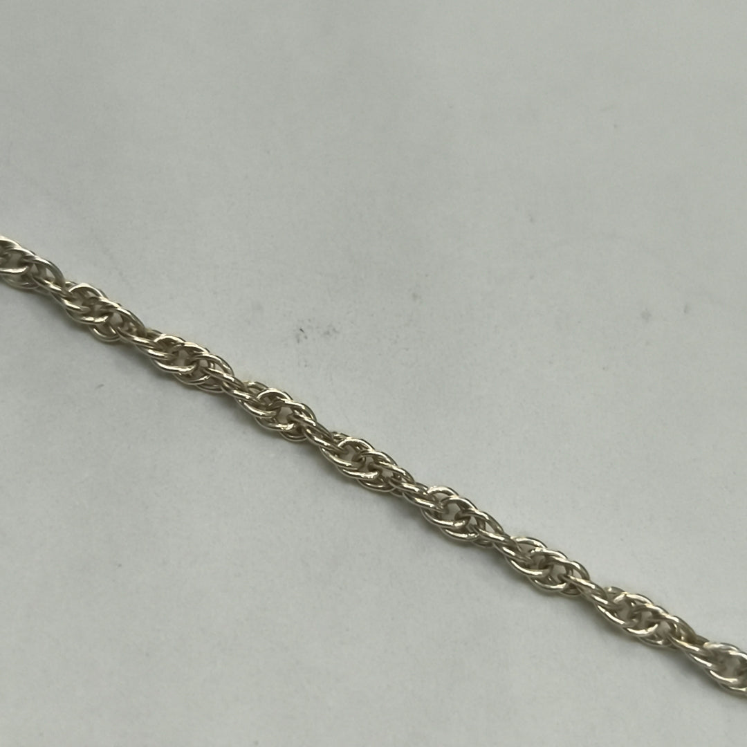CADENA, PULSERA PLATA 4.9 GRMS (SEMINUEVO)