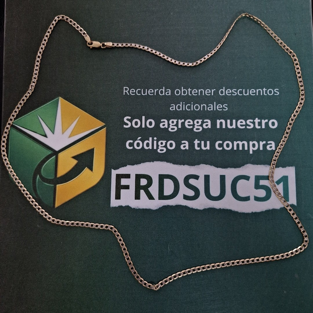 CADENA ORO 10 K 7,50 GRMS (SEMINUEVO)