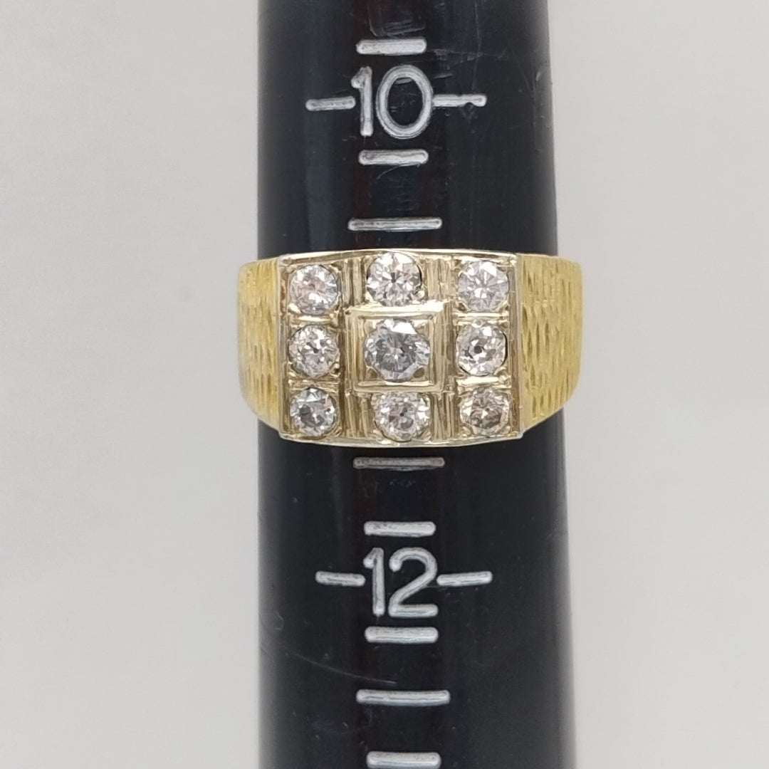 ANILLO ORO 14 K 10.6 GRMS (SEMINUEVO)