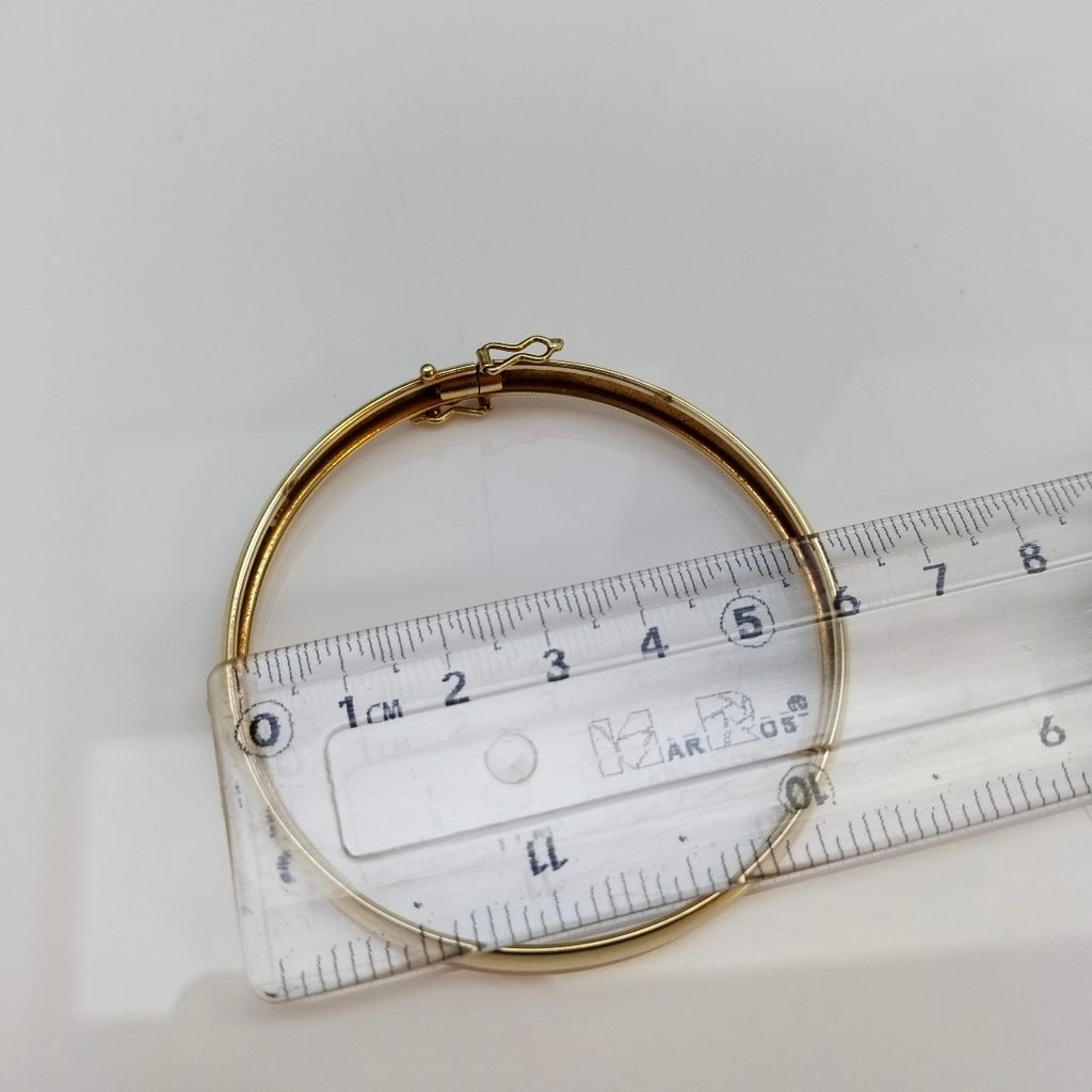 PULSERA RIGIDA ORO 14 K 10.7 GRMS (SEMINUEVO)