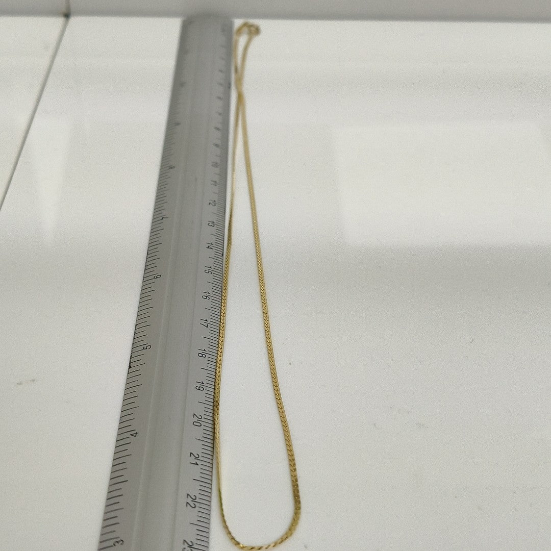 CADENA ORO 10 K 2,30 GRMS (SEMINUEVO)