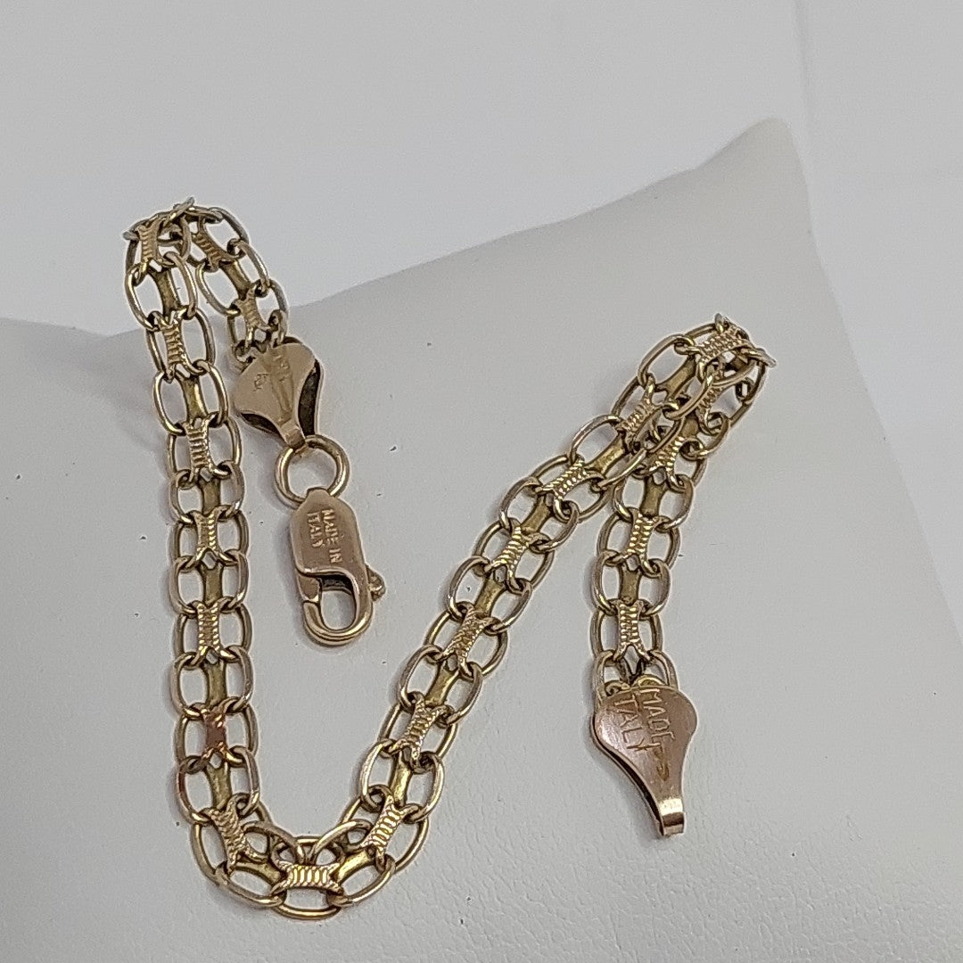 PULSERA ORO 14 K 4.6 GRMS (SEMINUEVO)