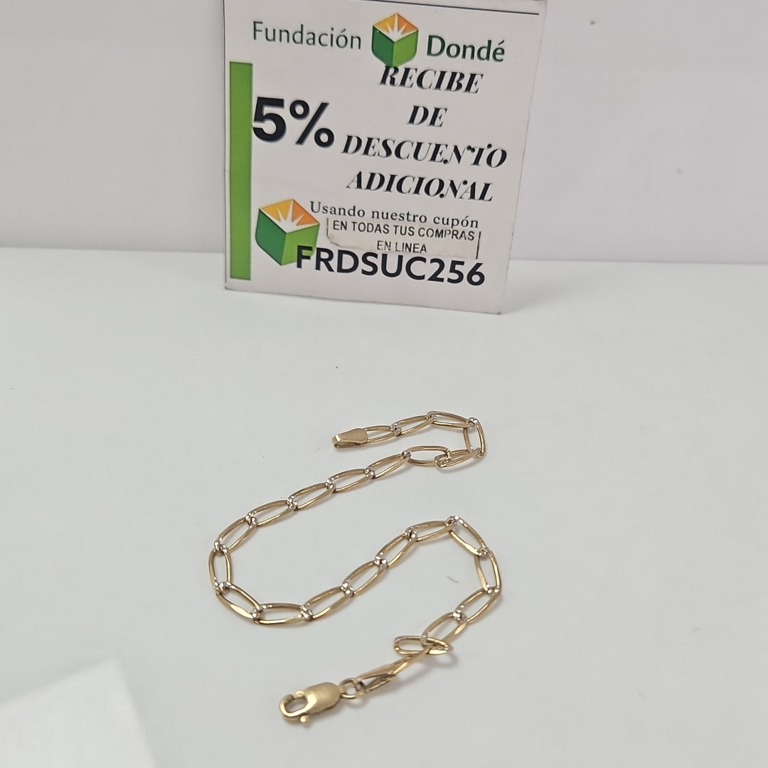 PULSERA ORO 14 K 4.2 GRMS (SEMINUEVO)